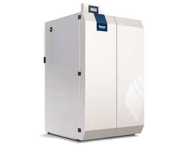 Kombikessel HVGP IV 15 – Scheitholz & Pellet in einem System | Komplettpaket mit Zubehör NMT Heizsysteme