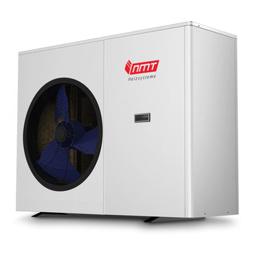 NMT MIA 8 – Monoblock Inverter Luft-Wasser-Wärmepumpe inkl. Warmwasserspeicher & Trennspeicher | Komplettpaket mit Zubehör NMT Heizsysteme