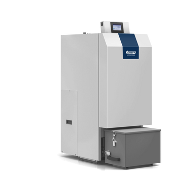 Pelletkessel PKP Smart 15 – Vollautomatischer Pelletkessel mit Lambda & 32-kg Tagesbehälter | Komplettpaket mit Zubehör NMT Heizsysteme