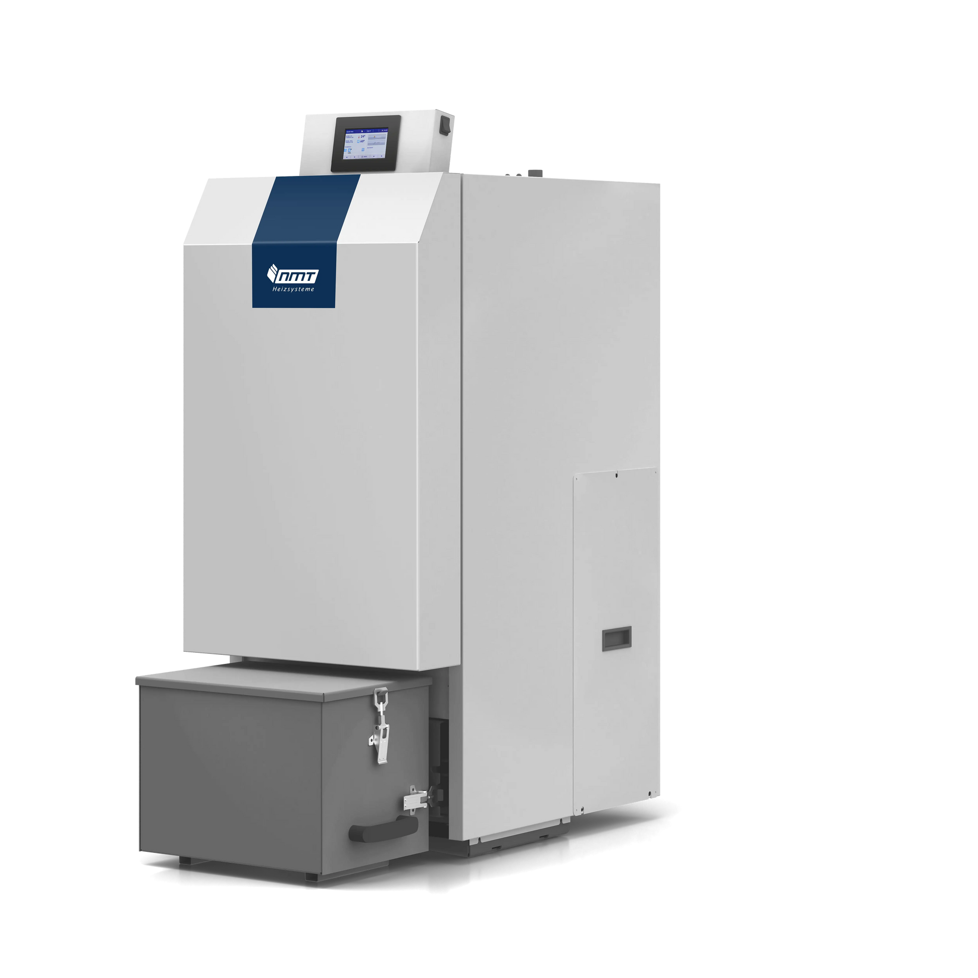 Pelletkessel PKP Smart 15 – Vollautomatischer Pelletkessel mit Lambda & 32-kg Tagesbehälter | Komplettpaket mit Zubehör NMT Heizsysteme