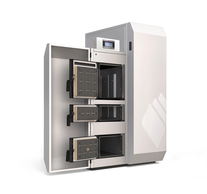 HVG P30 Kombikessel – Scheitholz & Pellet (29 / 31 kW) | Moderne Hybrid-Heizlösung NMT Heizsysteme